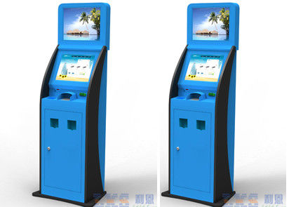 Cash Acceptor Coin Acceptor Ticket Vending Machine Kiosk Blue Color