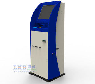 Card Dispenser Check In Kiosk , Custom Logo Enclosure Bespoken Kiosk