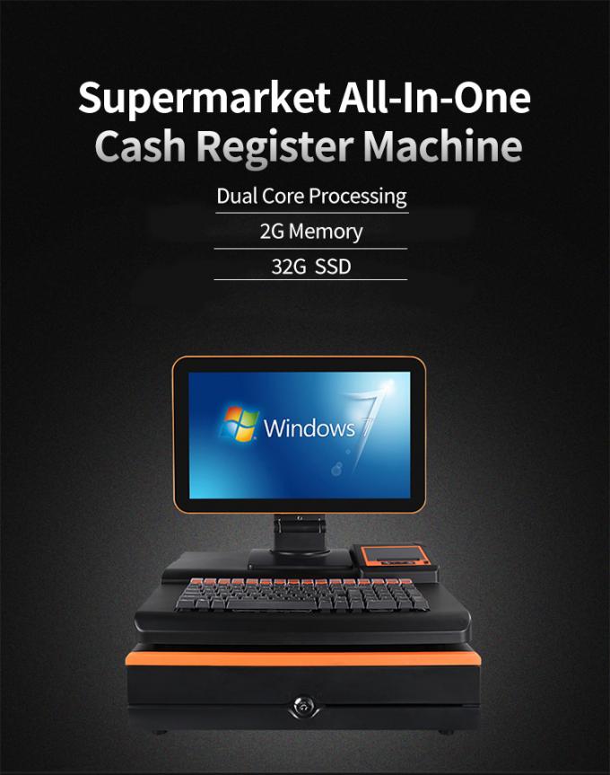 FCC 15.6" Restaurant Billing Cash Register 1366x768