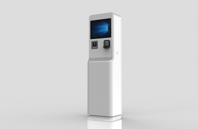 Floor Stand Restaurant Hotel Self Ordering Kiosk With Touch Screen ...