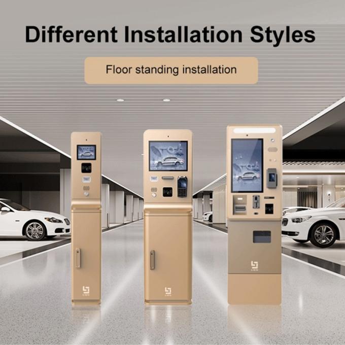 Parking Self-service Payment Machine Support Touch Bill and Coin ...