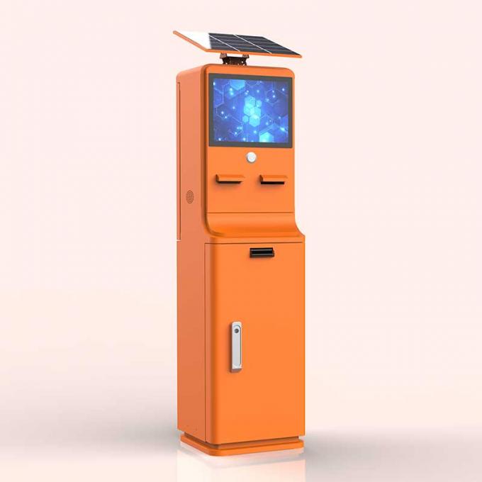 Video Intercom Kiosk 21.5-inch Wall-Mounted Access Control System Video Intercom & Barrier ...
