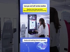 Self service kiosk use in gas station