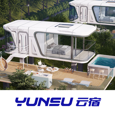 1500*1200mm Prefab House With Skylight For Building Area 28m2/38m2