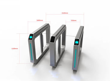 Ticket Checking Automatic Speed Gates System , Access Control Speed Gates In Cinema Entrance