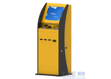 Thermal Printer Bill Payment Kiosk Machine With 17inch Touch Screen , Dust Proof