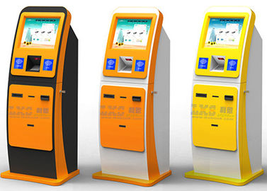 Lobby Kiosk Electronic Bill Payment Kiosk Terminal With Receipt Printer
