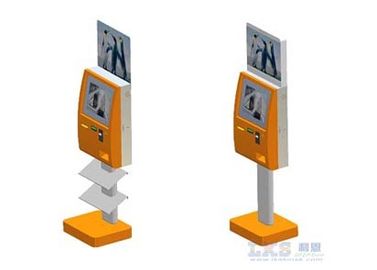 Banks Bill Payment Kiosk All in One / Cash Payment Kiosk Support Magcard , IC Card