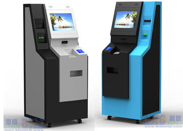 15 inch All in One IR Touch Self Service Payment Kiosk With Cash Dispenser
