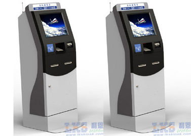 17-19 Advertising Dual Screen Kiosk with Self  payment kiosk,Custom Dual Scrren Kiosk for Pubilic Appplication