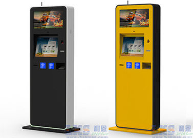 HD Player Stand Up Advertising Sign Free Standing Payment Kiosk 220V - 240V