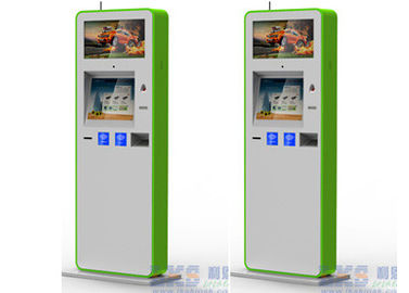 Standing Card Dispenser Self Checkout Kiosk 19" Touch Screen All In One Payment