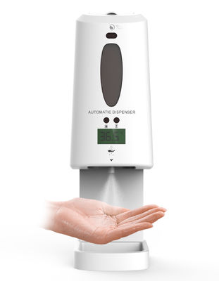 Plastic Touchless Infrared 1300ml Hand Sanitizer Station FCC