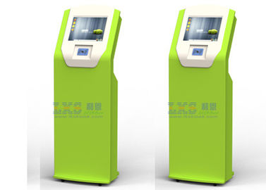 Free Standing Card Payment Self Ordering Kiosk , Foreign Currency Exchange Kiosk