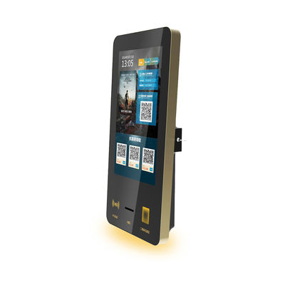 Brightness Wall Mounted Kiosk , 3G Wireless Internet Card Payment Machine
