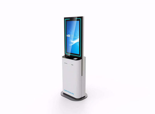 Indoor Touch Screen LCD Self Service Payment Kiosk With 58mm Kiosk Printer