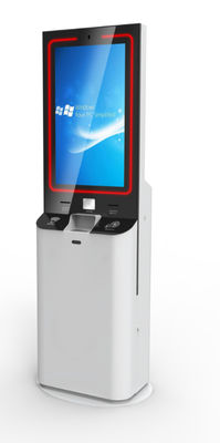 Hotel check-in Kiosk with passport scanner and RFID card reader