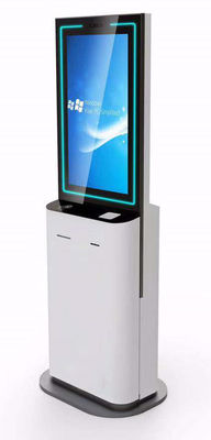 Hotel check-in Kiosk with passport scanner and RFID card reader