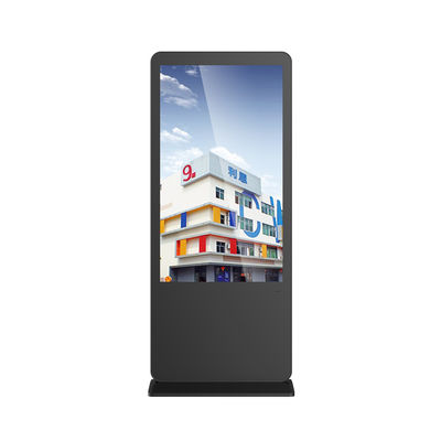 Multimedia Network Free Standing Kiosk With High Bright Monitor For Advertising Kiosk