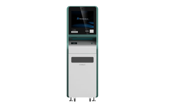 Bill Payment Machine For Touch Screen Kiosk Motorized Card Reader