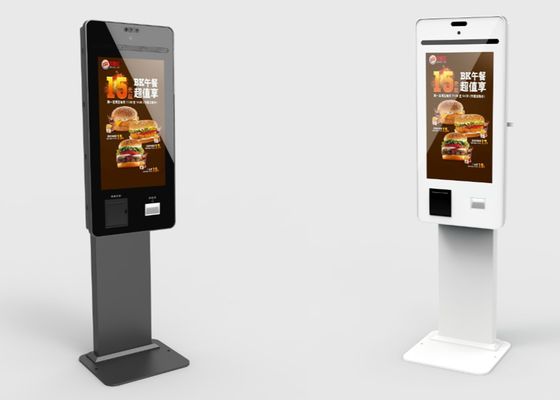 21.5 22 Inch Self Service Order Payment Kiosk Touch Screen For Chain Store / Restaurant
