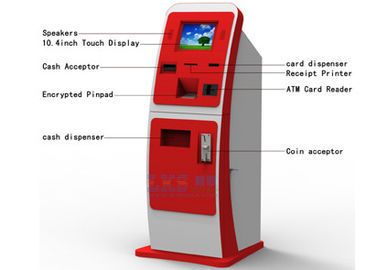 Post Office Customer Service Kiosk Magnetic Card Dispenser Recharge Touch Payment Kiosks