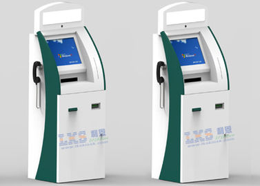 High Safety Touchscreen Laboratory Test Report Printer Health Kiosk With Platform Scale