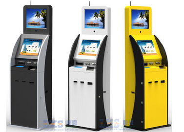 Indoor Dual Display Self Service Payment Kiosk Interactive With POS Terminal