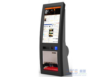 Self Help Shoe Polisher Service Kiosk , RFID / NFC Card Payment Bar Code Reader Terminal