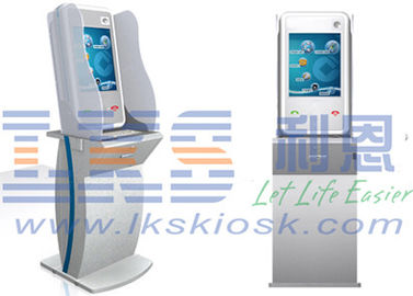 Health Kiosk Information System Applications iPhone Displaying Interface Type