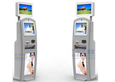 Cashless Dual Screen Kiosk Tickets Picking Up , No Payment Involvement