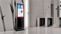 Custom Self Service Banking Kiosk 43 Inch IR / SAW / Capacitive Touch Screen