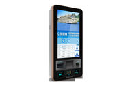 Wall Mounted Interactive Touch Screen Kiosk With Magnetic Stripe / RF / IC Card