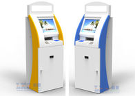 Thermal Printer Self Service Kiosk Touchscreen With Cash Payment Coin Acceptor