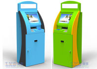 For Cash Validator Self Service Kiosk With POS Terminal Payment Information kiosk
