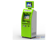 Dual Touch Screen Terminal Automatic Teller Machine With Coin Acceptor