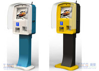 Custom Semi Outdoor Parking Lot Self Ordering Kiosk LCD Displays 17/19 Inch