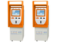 Payment Outdoor Free Standing Touch Screen Kiosk Barcode Reader 1 Year Warranty