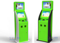 Information Release Utility Bills Retail Dual Screen Kiosk For Subway Station