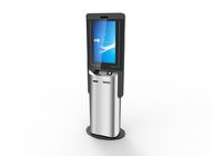 Shoe-cleaning Machine Free Standing Kiosk Three Screens Only One PC Controls