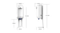Voice Broadcasting HDPE 1100ml Liquid Gel Dispenser with Thermometer