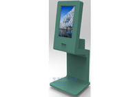 Employees Biometric Recognition Self Check In Kiosk Member Card Reader