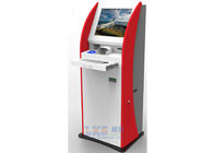 Automatic Bill Payment Kiosk , Metal Keyboard / Encrypted PCI Pin Pad Financial Service Machine