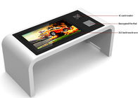 21.5 Inch Interactive Touchable Information Table Kiosk With EPP And Complimentary Card Reader