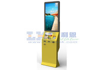 Dual Screen Self-checkin Systems Kiosk With Industrial Fanless Mini PC