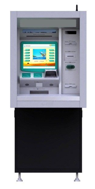 Simp Easy Design Kiosk Atm Machine Anti - Vandal 15 Inch Touch Monitor