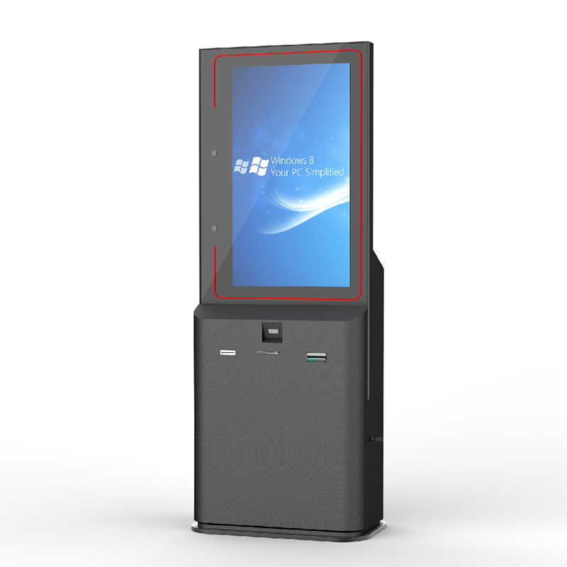 POS Payment Self Service Kiosk Machine For Railway Gas Station