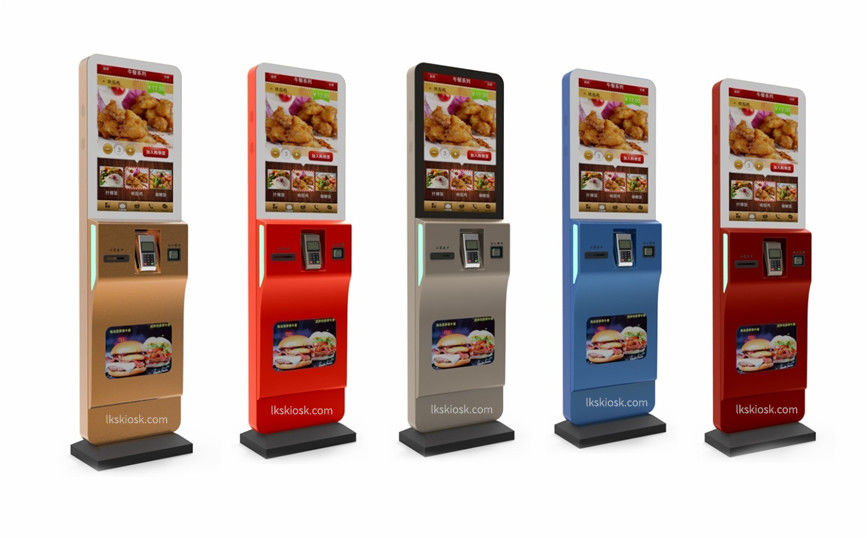 Self Ordering Kiosk with POS Terminal/ Restaurant/Store, Fast Food