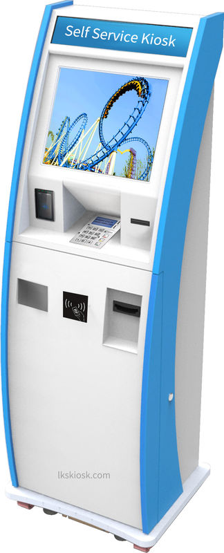 All in one Custom Bill Payment Kiosk,Interactive Kiosk, ATM Machine with Bank Card Reader & Cash Dispensser