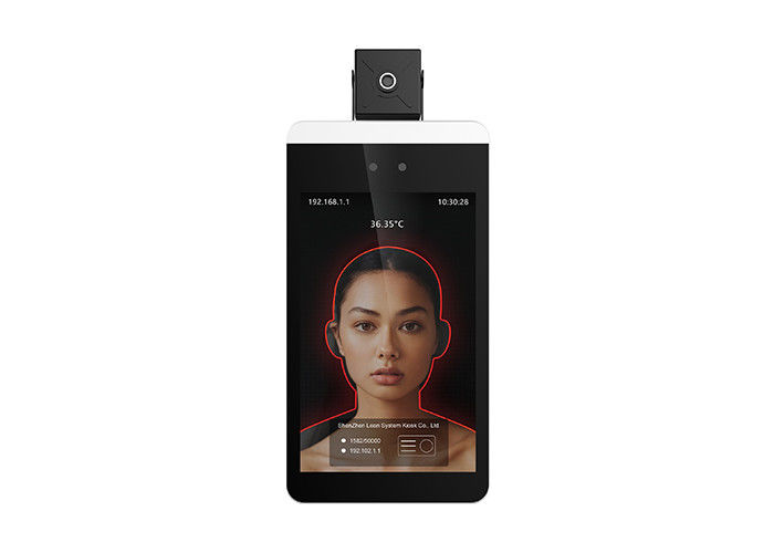 Wall Mounted Facial Recognition Display Infrared Temperature Measurement Device